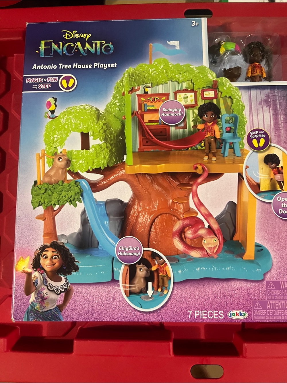 Disney Encanto Antonio Tree House Playset - Green, Brown, Blue